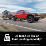Air Lift Helper Spring Kit, Up To 3400 lb Of Leveling Capacity, Air Adjustable From 5 To 100 PSI, Set of 2 - 57415