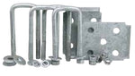 Dexter Marine Trailer Axle Leaf Spring Plate, Fits 2 in Square Tube Axles, Set Of 2 - 81185