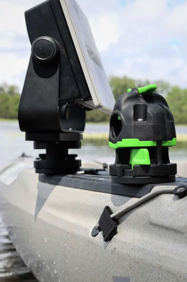 Railblaza Multi Purpose Accessory Mount, Black, 3.3 in Width, With Stainless Steel Hardware - 11-4208-11