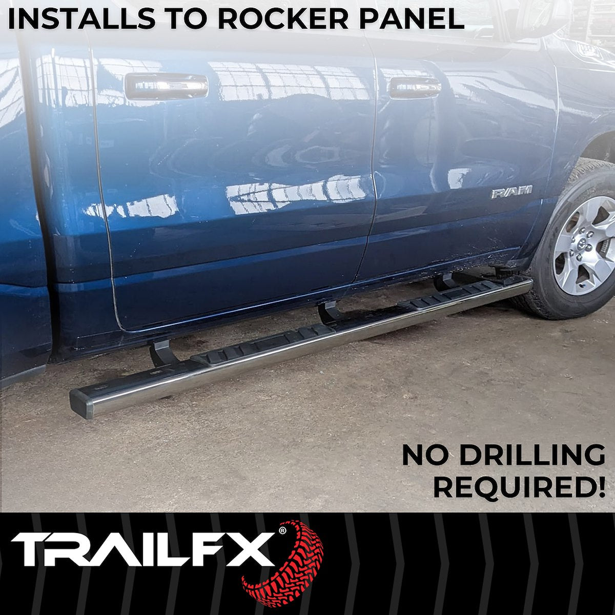 TrailFX Running Boards & Nerf Bars A4002S product image 7