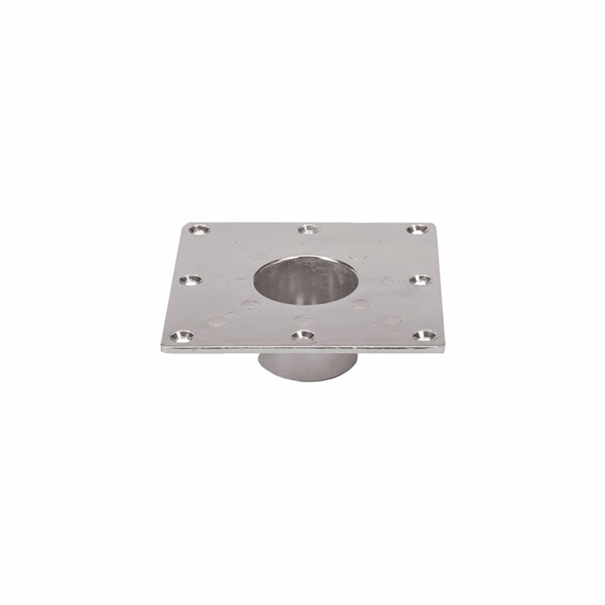 Faulkner Table Leg Base, 5.94 in Length x 5.94 in Width, Aluminum - 48733