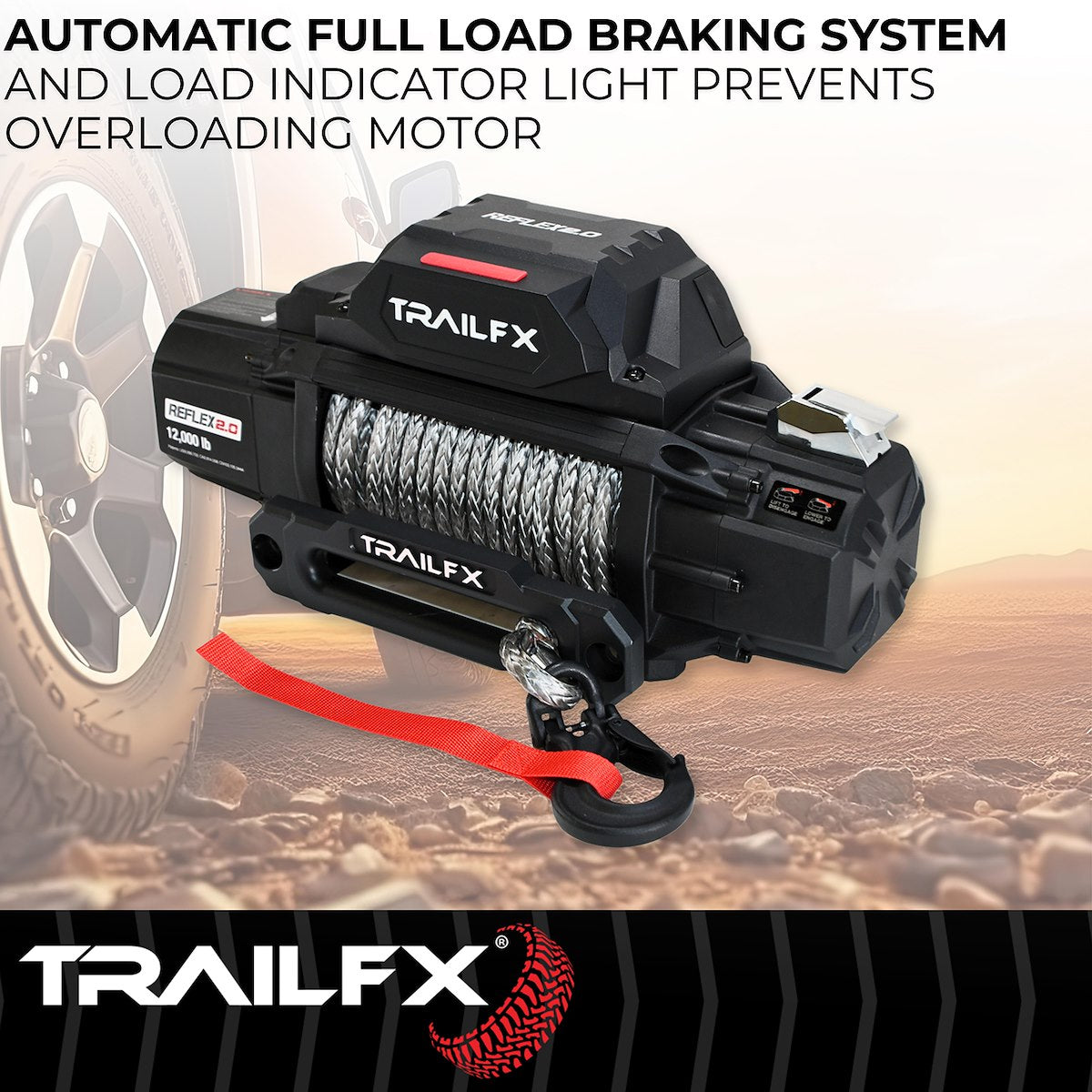 TrailFX Winches & Recovery Gear WRS212B product image 6