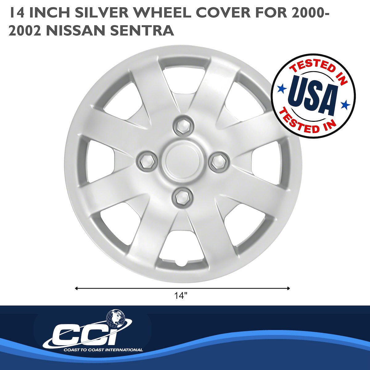 Coast2Coast Universal Wheel Covers IWC40814S product image 2