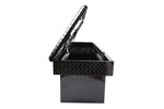 Dee Zee Tool Box, Red Label, Black Gloss Powder Coated Aluminum, 20 in Length x 69-3/4 in Width x 19-1/4 in Height - DZ8170DB