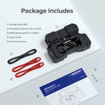 Renogy Shunt, With 3 Mounting Screws/2 B+ Wires 22 AWG And 1 Temperature Sensor - RSHST-B02P300-G1-US