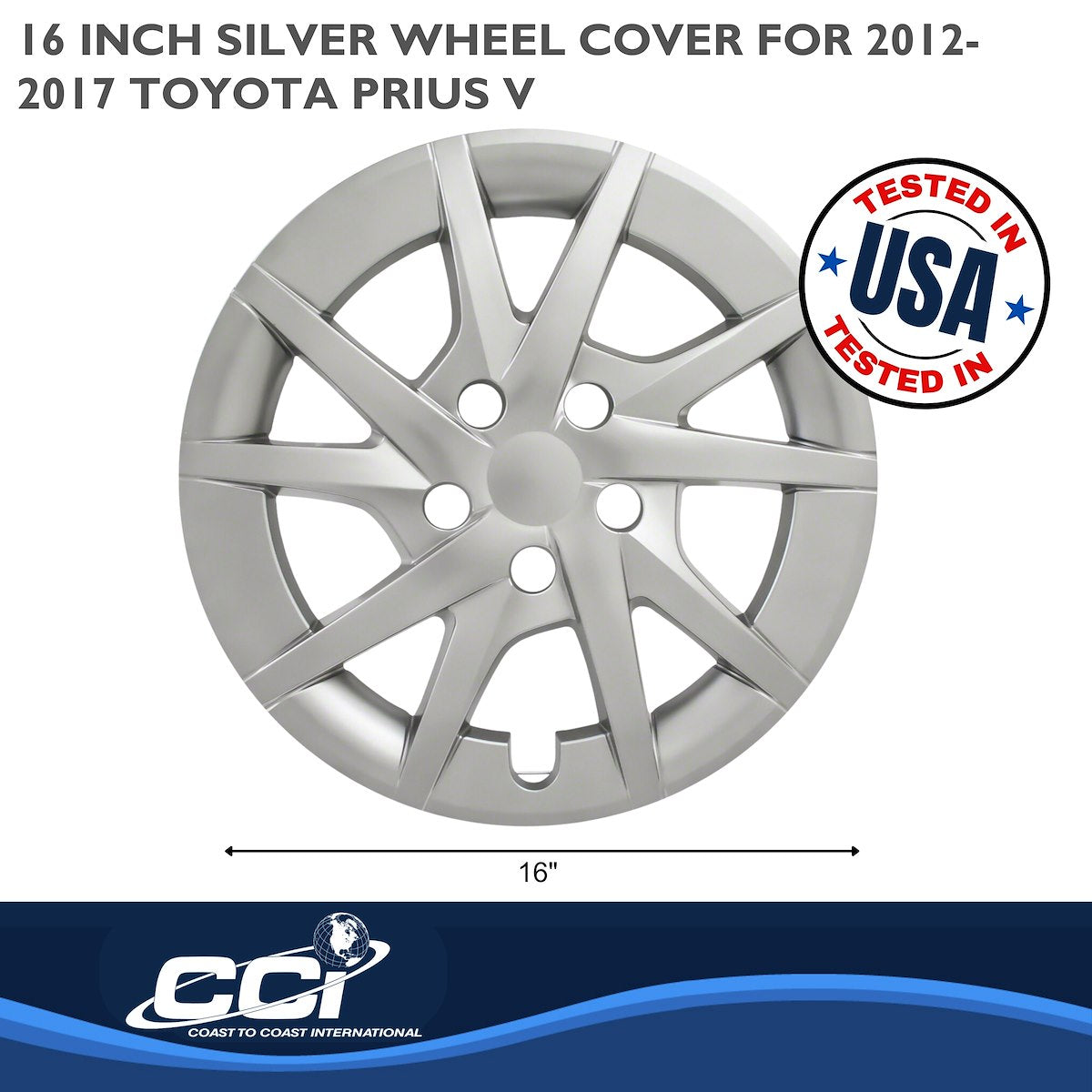 Coast2Coast Universal Wheel Covers IWC50216S product image 2