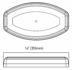 HELLA Warning Light, MLB 50 Series, LED, 23 Selectable Patterns - H27995011