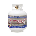 Flame King Propane Tank, 20 lb Capacity, 17.8 in Height x 12.3 in Diameter, 6.5 in Collar Diameter - YSN230