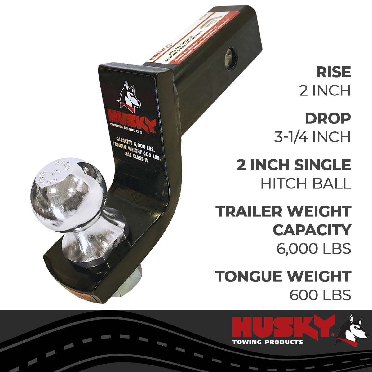 Husky Towing Ball Mounts, Hitch Balls & Shanks 31367 product image 3