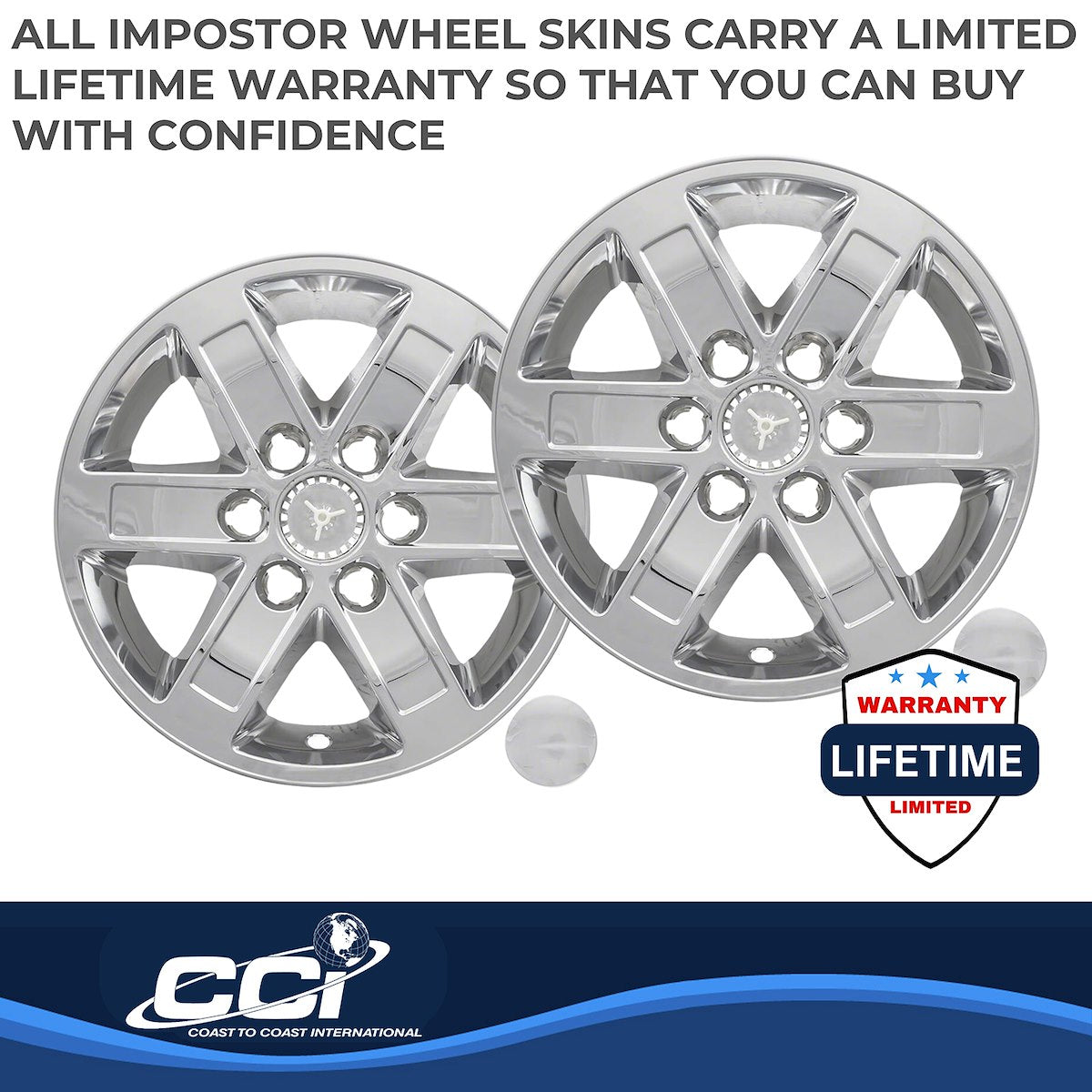 Coast2Coast Wheel Skins & Styled Wheel Covers IWCIMP358X product image 4