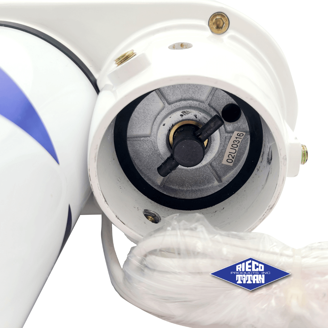Rieco-Titan Products Camper Jack Motor, White - 36741