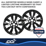 Coast2Coast Wheel Skins & Styled Wheel Covers IWCIMP433BLK product image 3