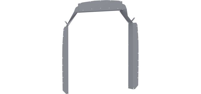 Holman Bulkhead Divider Wing, For Holman Bulkhead Model 40660/40661/40665, Steel - 40669TH