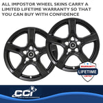 Coast2Coast Wheel Skins & Styled Wheel Covers IWCIMP393BLK product image 3