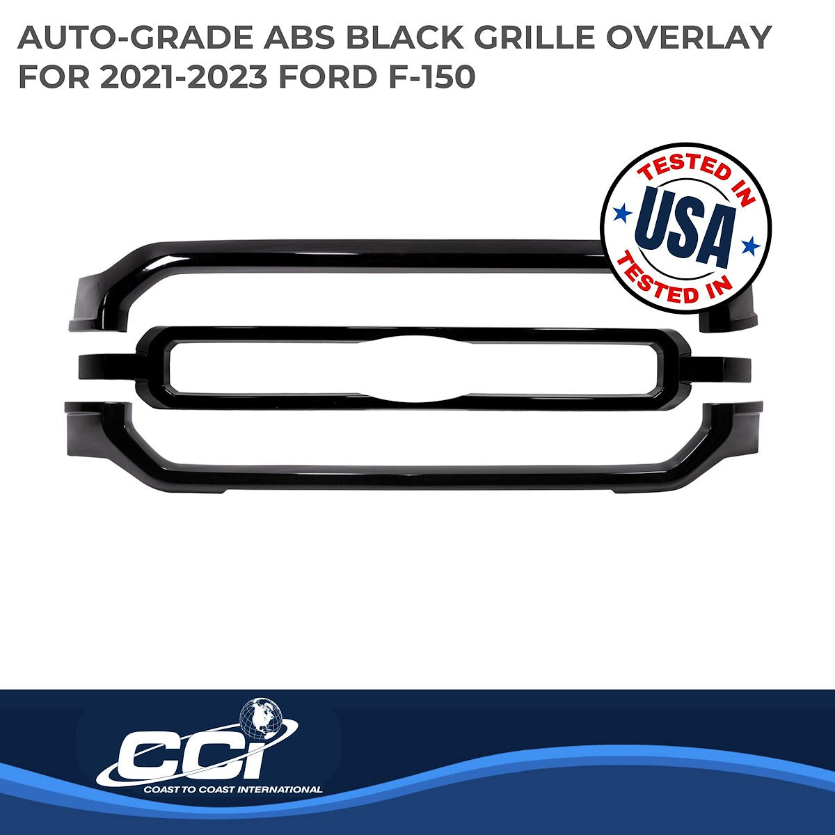 Coast2Coast Grille Overlays GI184BLK product image 2