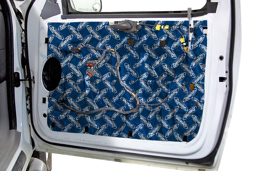 Dynamat Sound Dampening Kit, 3/64 in Thickness, Blue Alloy Layer, 32 in Length x 18 in Width - 10612