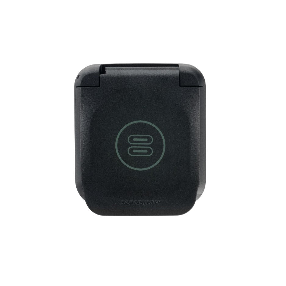 Scanstrut USB Outlet, Ventura Series, Wired, 0.01 Watt Standby Draw - SC-V-USB-01