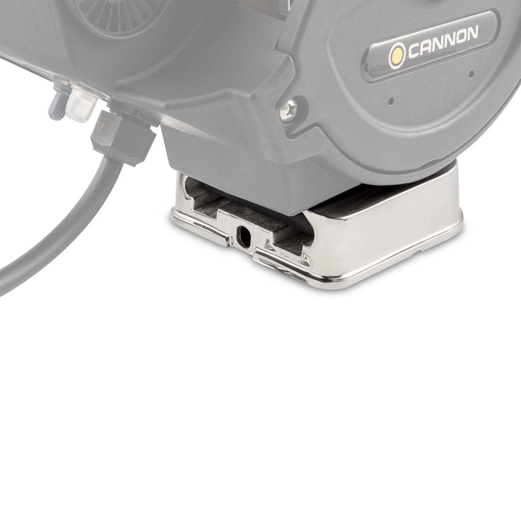 Cannon Downrigger Mount, 316-Grade Stainless Steel Construction, 5-1/4 in Length x 5-1/4 in Width Dimension - 1904045