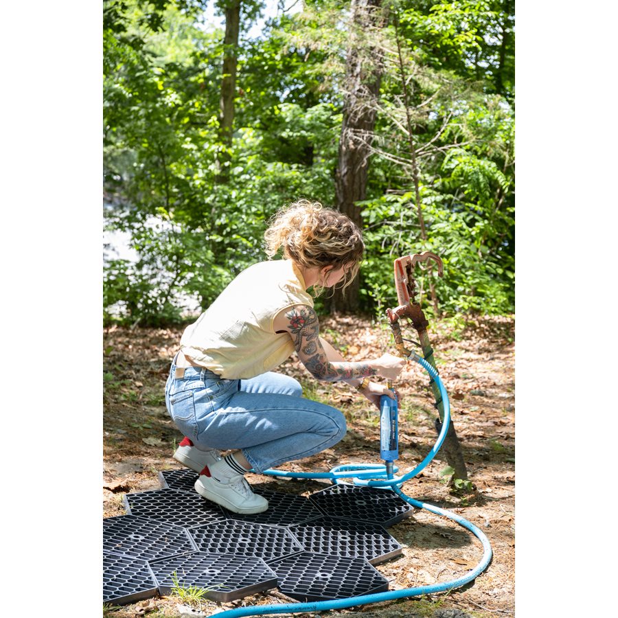 Camco Fresh Water Hose, 5/8 in Internal Diameter, 75 ft Length, 100 PSI Working Pressure - 22597