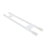 Camco Refrigerator Content Brace, Bar Extends From 16 in Length to 28 in Length, White Plastic - 44073