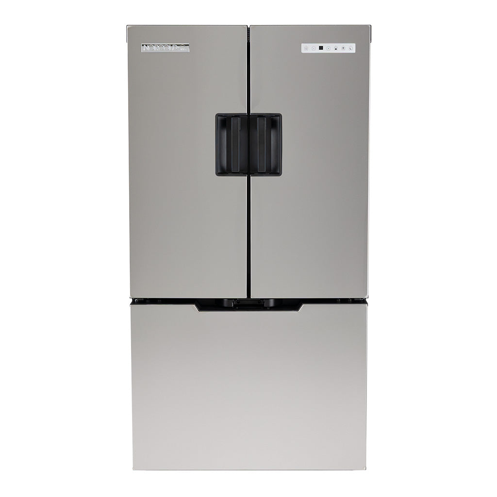 Thetford/ Norcold Refrigerator, Dual Compartment 3 Door Refrigerator With Freezer, 15 Cubic ft, 6.5 amp Draw At 12 V DC - 51144