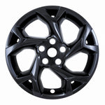 Coast2Coast Wheel Skin, 17 in, 5 Y Spokes, Gloss Black, Set Of 4 - IMP509BLK