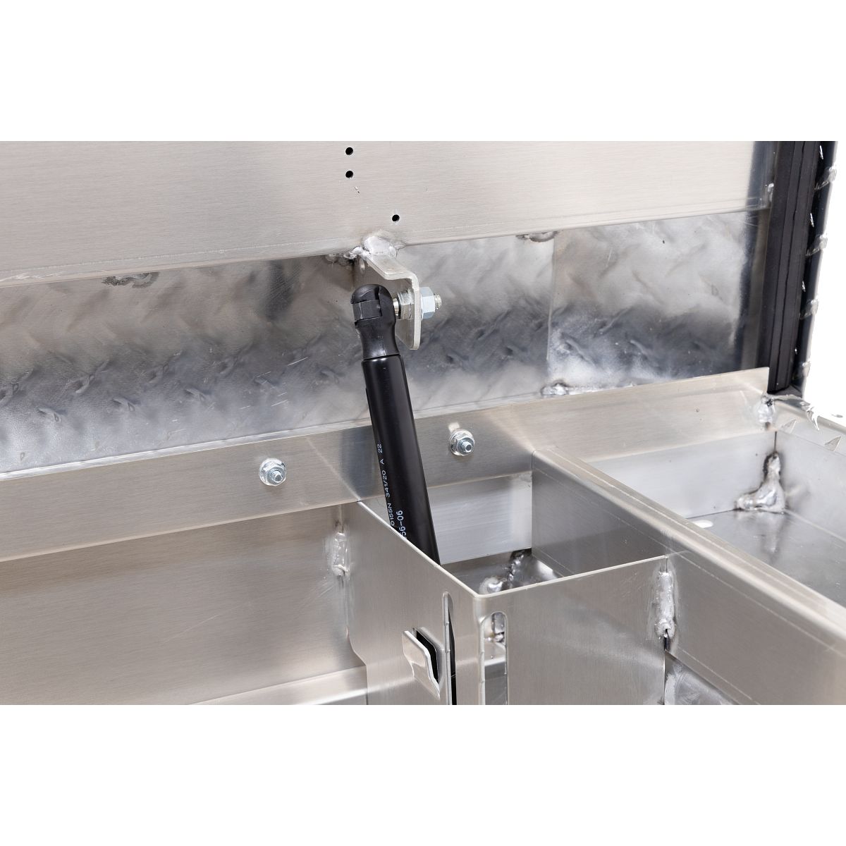 Weather Guard Tool Box, Aluminum, 20 in Length x 72 in Width x 18 in Height, 11 Cubic ft Capacity - 121-0-04