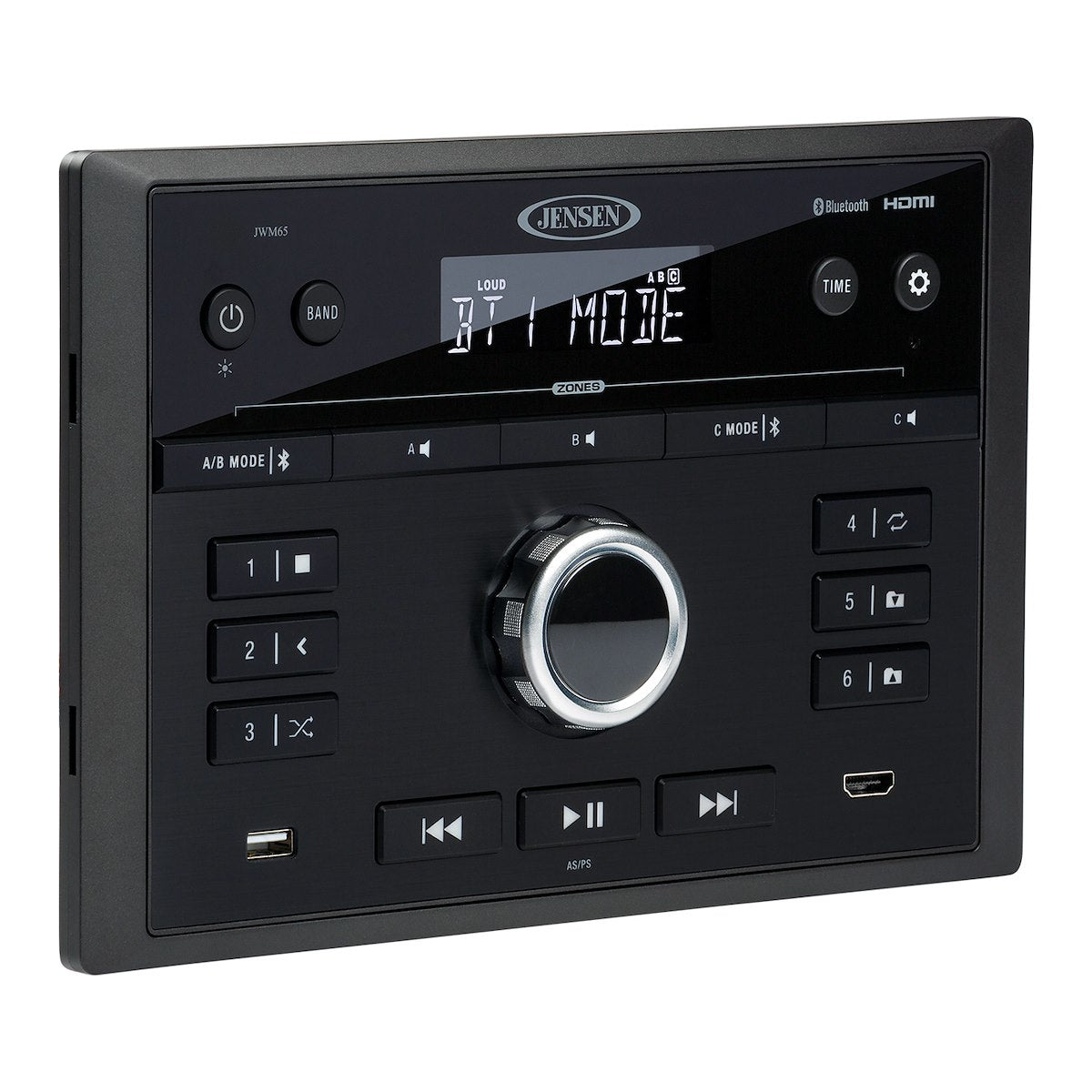 ASA Electronics Radio, With Bluetooth Functionality, With iPod/MP3 Controls - JWM65