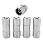McGard Wheel Access Wheel Lock, 14 Millimeter X 2.0 Thread Size, Acorn Lug Use With Steel/Aluminum Wheels, 2-1/4 in Overall Length, Pack of 4 - 24205