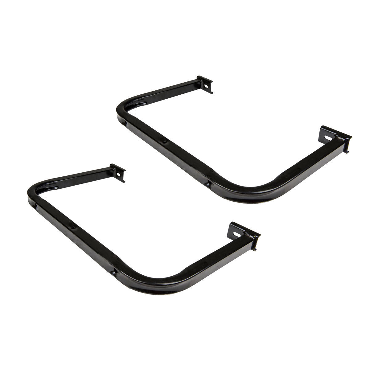 Lippert Sofa Leg, Black, 16 Gauge Steel, Set Of 2 - 364582