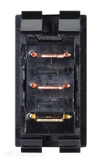 RV Designer Multi Purpose Switch, 125 V AC, 0.550 in x 1.125 in Cutout, Red Illuminated Light - S245