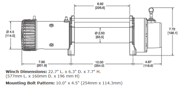 WARN Truck & SUV Winches 68500 product image 6