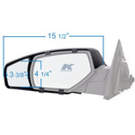 K-Source Exterior Towing Mirror, Black, Set of 2 - 80910