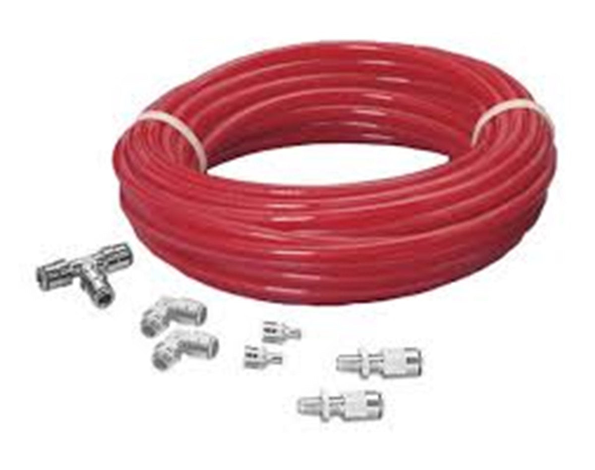 Firestone Industrial Air Hose, 1/4 in Diameter, 18 ft Length, Red - 2012