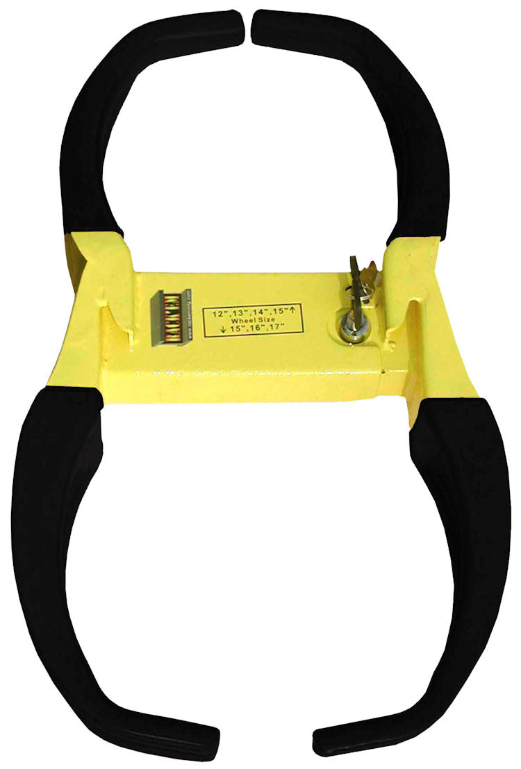 Rack-Em Trailer Wheel Locking Boot, Fits Up To A 20 in Wheel - RA-25