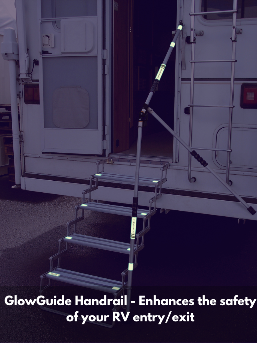 Torklift Entry Step, 6 Manual Folding Steps: 20 in Step Width x 8 in Tread Depth and 6 in Rise, 14 to 15 in Collapsed Height - A7806