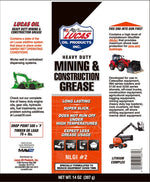 Lucas Oil Multi Purpose Grease, 14 oz Tube - 10881-30