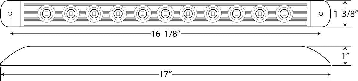 Optronics Trailer & Marker Lights STL89RCB product image 3