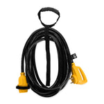 Camco Power Cord, 30 amp, 25 ft Length, Male NEMA TT-30P Plug And L5-30R Locking Female - 55501