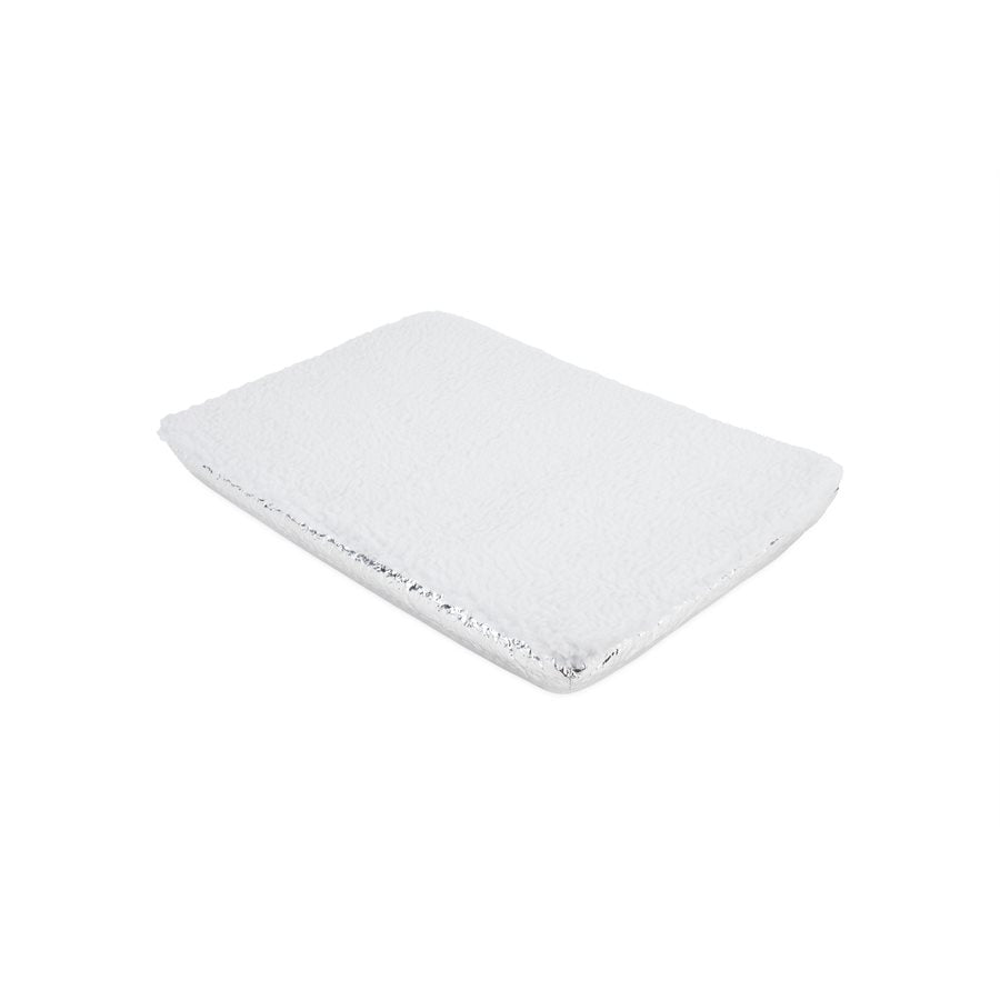 Camco Roof Vent Insulation, For 14 in x 22 in Skylight Vents, 4-1/2 in Foam With Reflective Backing, With 2 Adjustable Straps - 45197