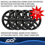 Coast2Coast Wheel Skins & Styled Wheel Covers IWCIMP432BLK product image 5