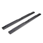 TrailFX Nerf Bar, TrailFX A4 Series, 4-1/2 in Hexagonal Straight, Titanium Black - AL4009B