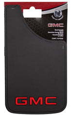 Plasticolor Mud Flap, Easy-Fit Series, Red GMC Logo, Black, Set Of 2 - 000545R01