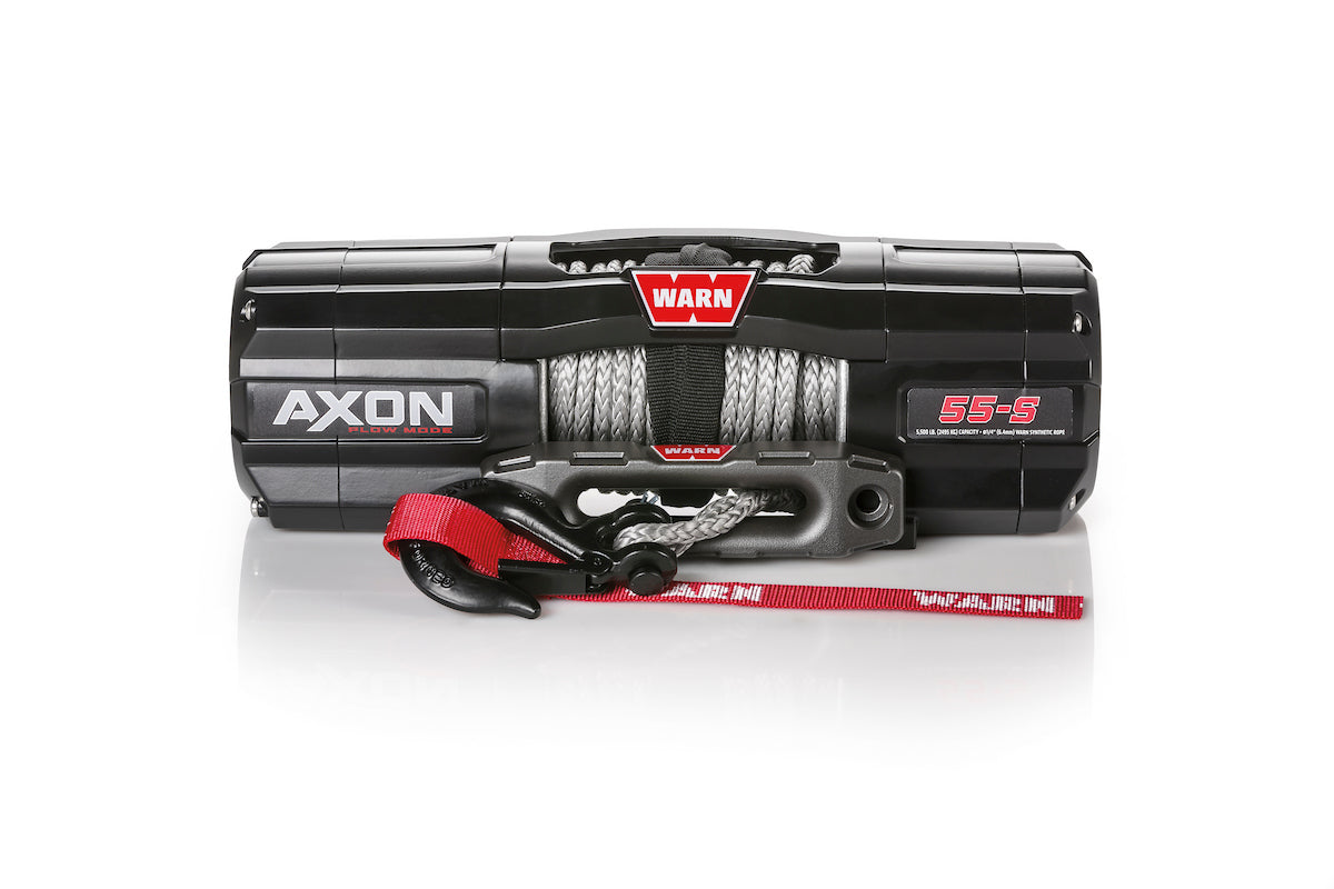 Warn Winch, AXON 55-S Series, 12 V Electric, 5500 lb Line Capacity - 110250