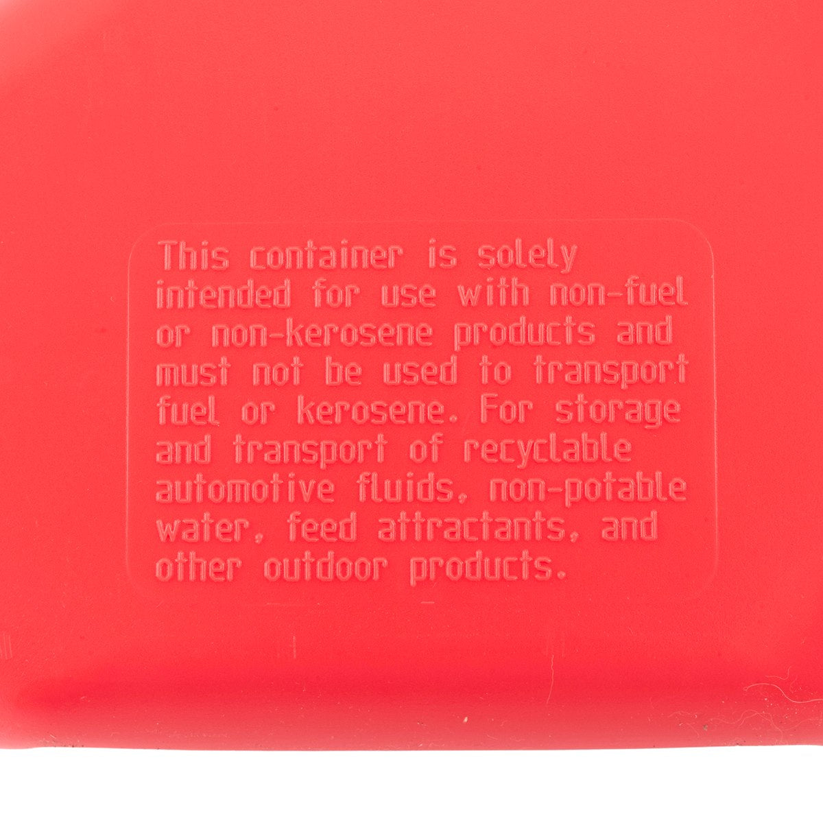 SpeedFX Liquid Storage Container, Red, 3 gal Capacity - 8730