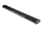 Dee Zee Nerf Bar, 6 in Oval Straight, Black Textured Powder Coated Steel - DZ16101