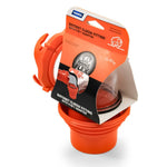 Camco Sewer Hose Connector, Translucent Bayonet Elbow Fitting With 4-in-1 Adapter - 39736