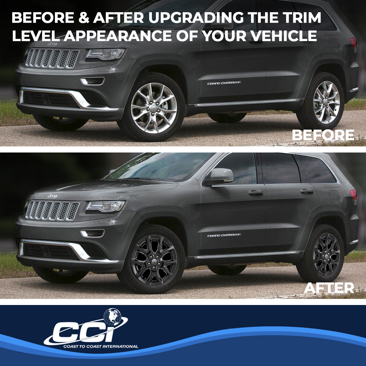Coast2Coast Wheel Skins & Styled Wheel Covers IWCIMP382BLK product image 5