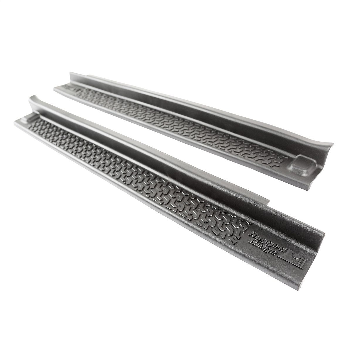 Rugged Ridge Door Sill Protector, Black, Set Of 4 - 11216.21