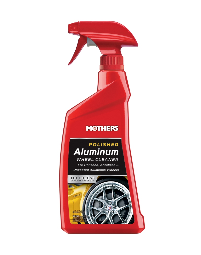Mothers Wheel Cleaner, For Polished Aluminum Wheels, 24 oz Spray Bottle - 06024